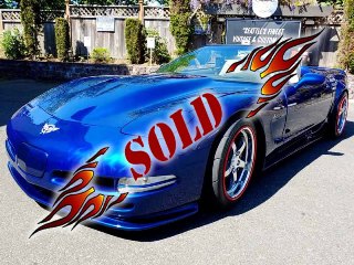 Left front 2004 Chevrolet Custom Corvette