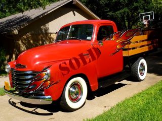 Left front 1951 Chevrolet 3100 Pickup