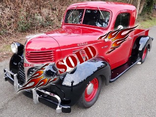 Left front 1947 Dodge Pickup