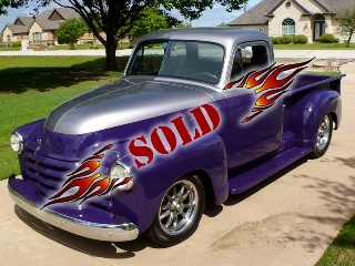 Left front 1948 Chevrolet 3100 Pickup