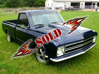 Right front 1968 Chevrolet C10 Pickup Fleetside