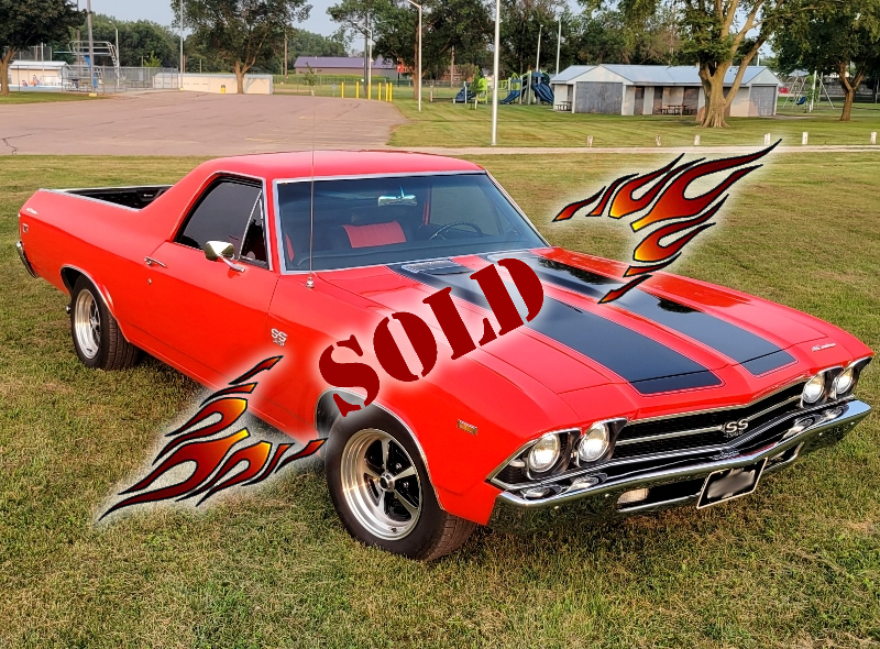 Right front 1969 Chevrolet El Camino